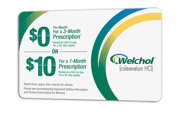 Welchol® (colesevelam HCI) A1C Treatment Forms
